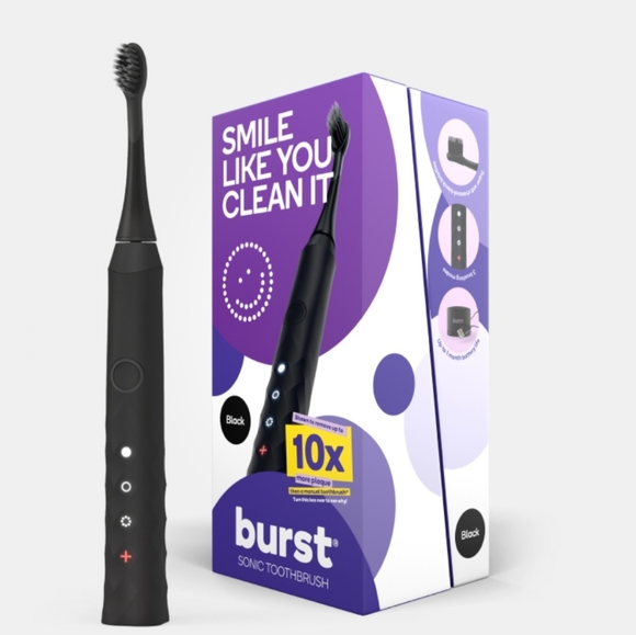 BURST Original Sonic Toothbrush, Floss And Extra Brush Head - Picture 1 of 5